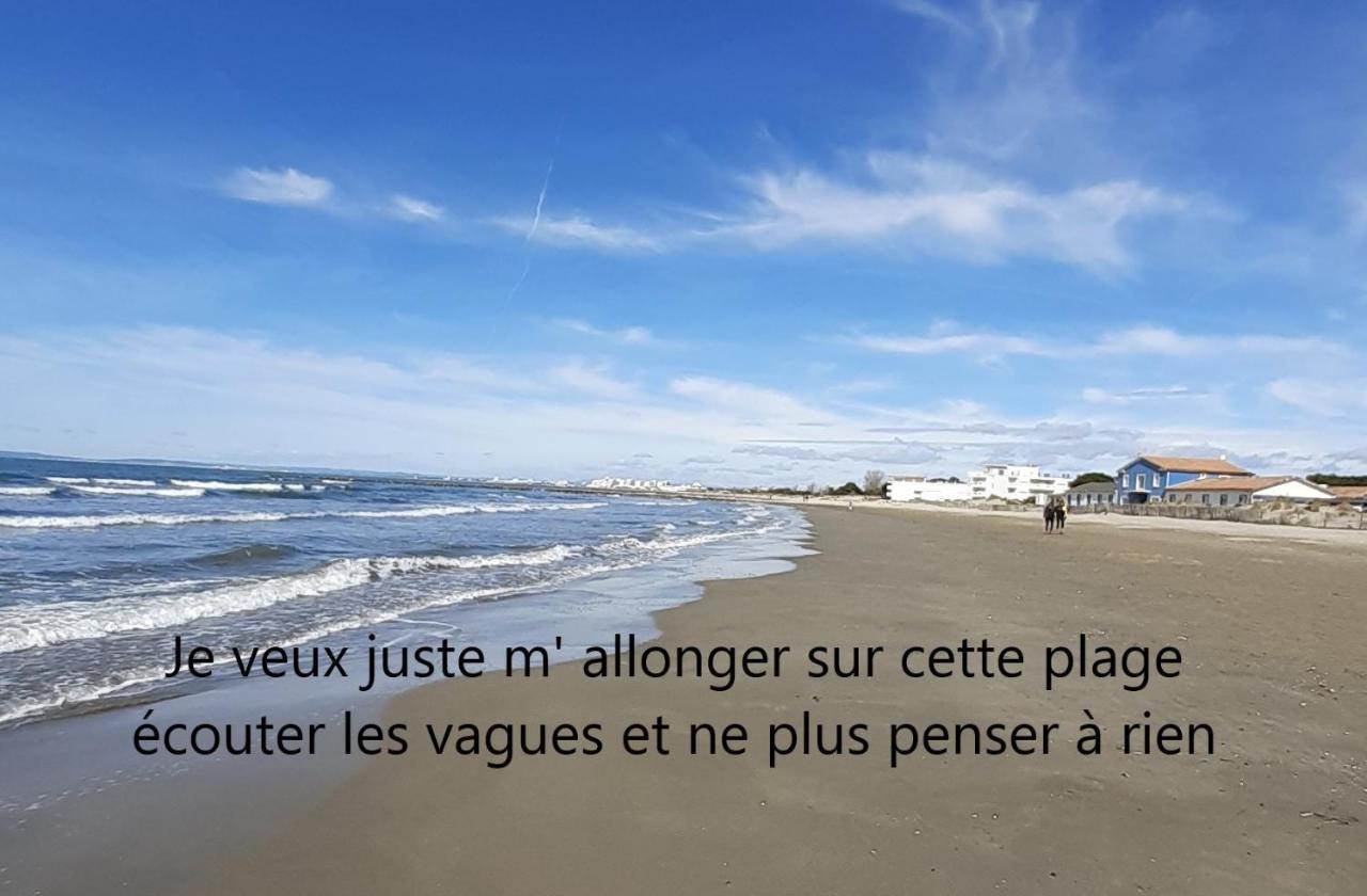 T2-3 Cabine Les Yuccas 200 M Plage Du Boucanet Rive Droite Grau Du Roi Ideal 2-4 Pers Le Grau-du-Roi Εξωτερικό φωτογραφία